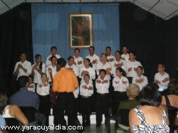Presentacion de los Peque&ntilde;os Cantores en el Colegio de Medicos